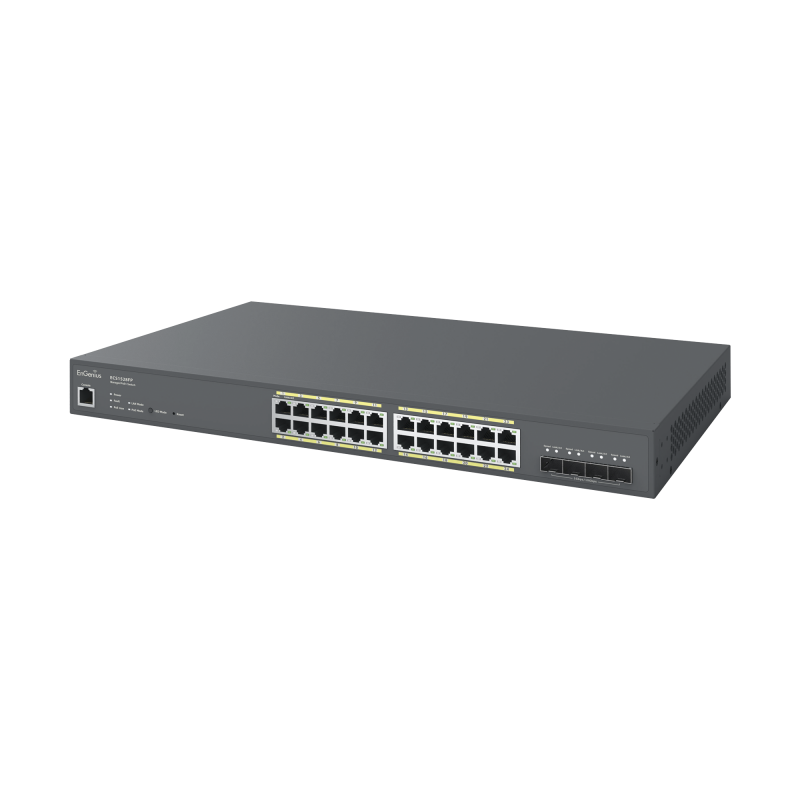 Switch PoE + Gigabit 410W de 24 puertos gestionado en la nube