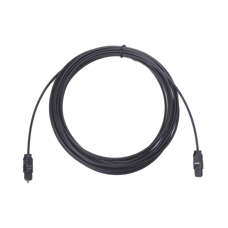 Cable Toslink de Fibra Óptica de 4.6m | Ideal para Mandar Audio Digital para Sistemas de Alta Calida | Compatible con