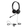 Jabra Evolve 20 DUO con conexión USB, micrófono con cancelación de ruido de ultima generación, configuración Plug and Play (4999-829-209) 