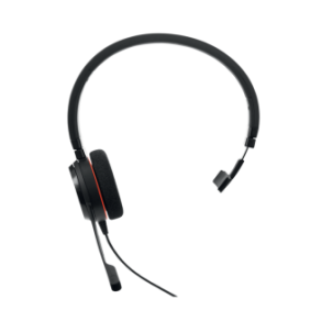 Jabra Evolve 20 Mono con conexión USB, micrófono con cancelación de ruido de última generación, configuración Plug and Play, Certificación Microsoft Teams (4993-823-109) 