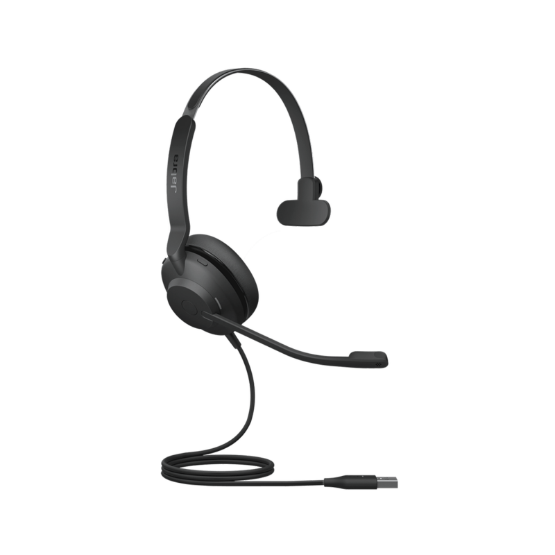 Jabra Evolve2 30, Auricular mono versión UC con aislamiento de ruido, indicador de ocupado (Busylight) (23089-889-979)