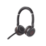 Jabra Evolve 75 SE Stereo, conexión Bluetooth, indicador de ocupado, USB-A Compatible con cualquier plataforma UC (7599-848-109)