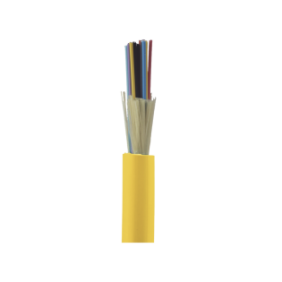 Cable de Fibra Óptica de 24 hilos, Monomodo OS2 9/125, Interior, Tight Buffer 900um, No Conductiva (Dieléctrica), OFNP