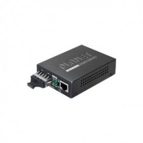Convertidor de medios 1000 Mbps UTP/fibra óptica Mono-Modo hasta 20 Km, conector