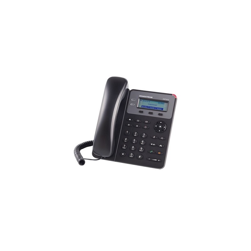Teléfono IP SMB de 2 Líneas, 1 cuenta SIP con 3 teclas de función programables y conferencia de 3 vías.