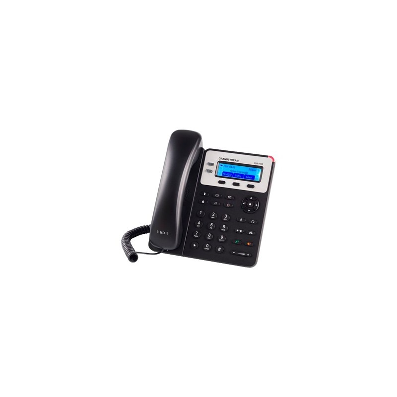 Teléfono IP SMB de 2 líneas con 3 teclas de función programables y conferencia de 3 vías, 5