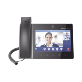Video teléfono IP  empresarial Android con pantalla táctil (1280x800) hasta 16 líneas y 16 cuentas