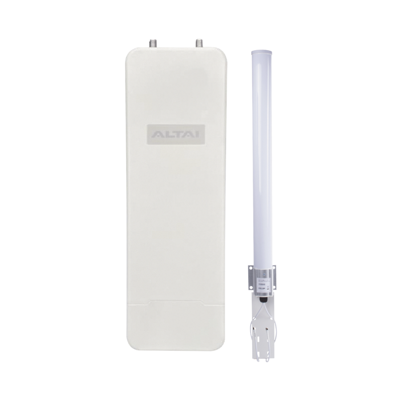 Super Kit WiFi Omnidireccional en 2.4 GHz para WISP, Hasta 300 m de Cobertura, El Kit Incluye Punto de Acceso C1XN+ y Antena Omnidireccional  de 10 dBi