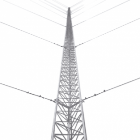 Kit de Torre Arriostrada de Techo de 24 m con Tramo STZ30 Galvanizado Electrolítico (No incluye