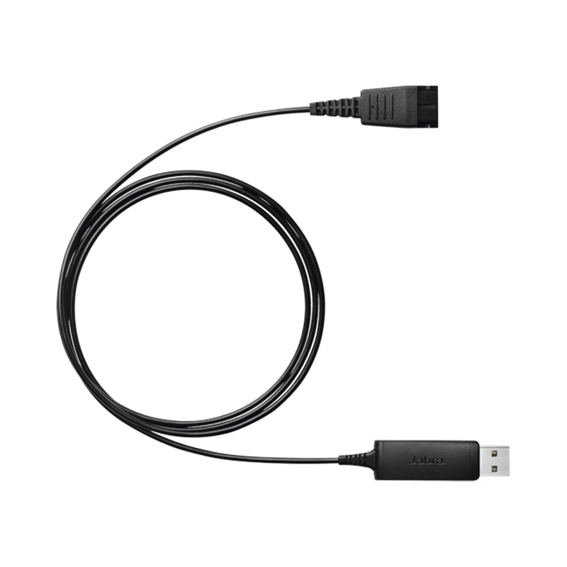 Jabra Link 230 adaptador USB a QD, para diademas BIZ1500, BIZ2300 y BIZ2400 