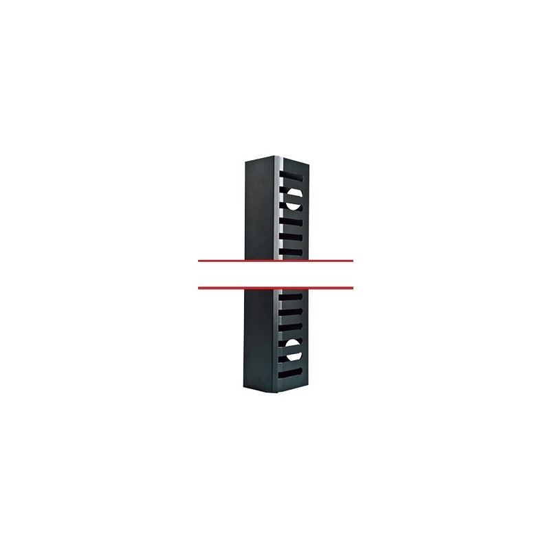 Organizador de Cable Vertical de 24 Unidades Rack, Compatible con Rack EIRL5524