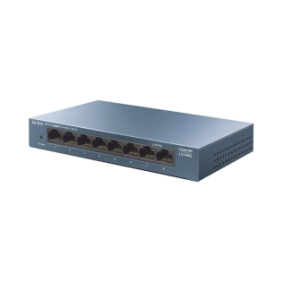 Switch de escritorio Gigabit de 8 puertos 10/100/1000Mbps, carcasa