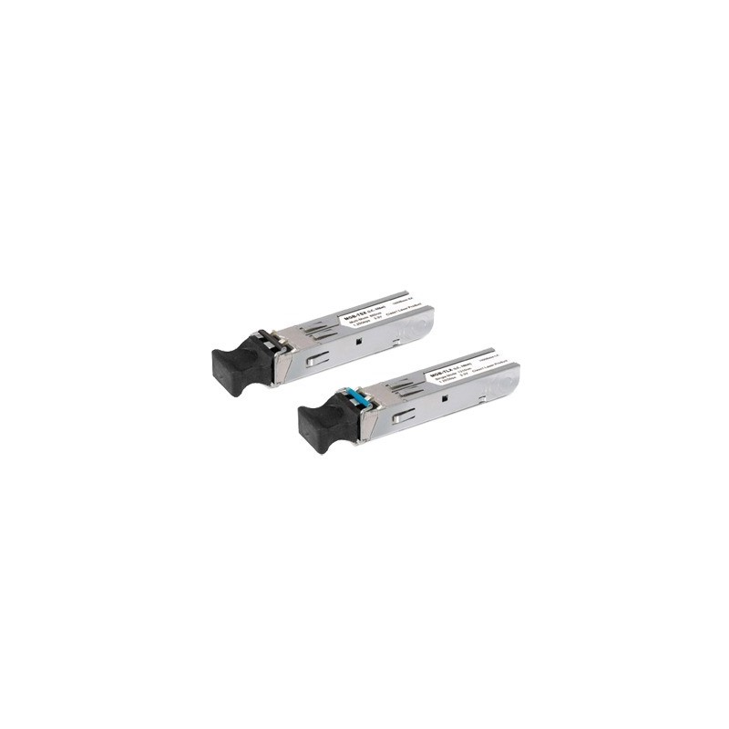 Transceptor Industrial, Puerto SFP 1000Base SX, Para Fibra Multimodo, Conector LC, Hasta 550 m, Soporta Temperaturas de -40 a 85 °