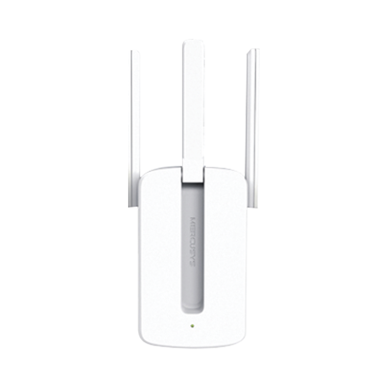 Repetidor / Extensor de Cobertura WiFi N / MU-MISO / 300 Mbps 2.4 GHz / 3 antenas externas / Botón WPS