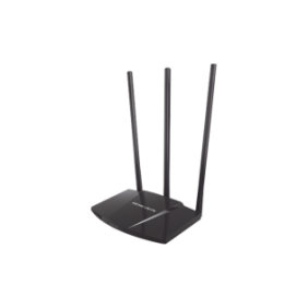 Router N de alta potencia 300 Mbps / 1 Puerto WAN 10/100 / 3 Puertos LAN 10/100 / Chip PA (potencia transmisión 2x) / 3 Antenas de 7 dBi