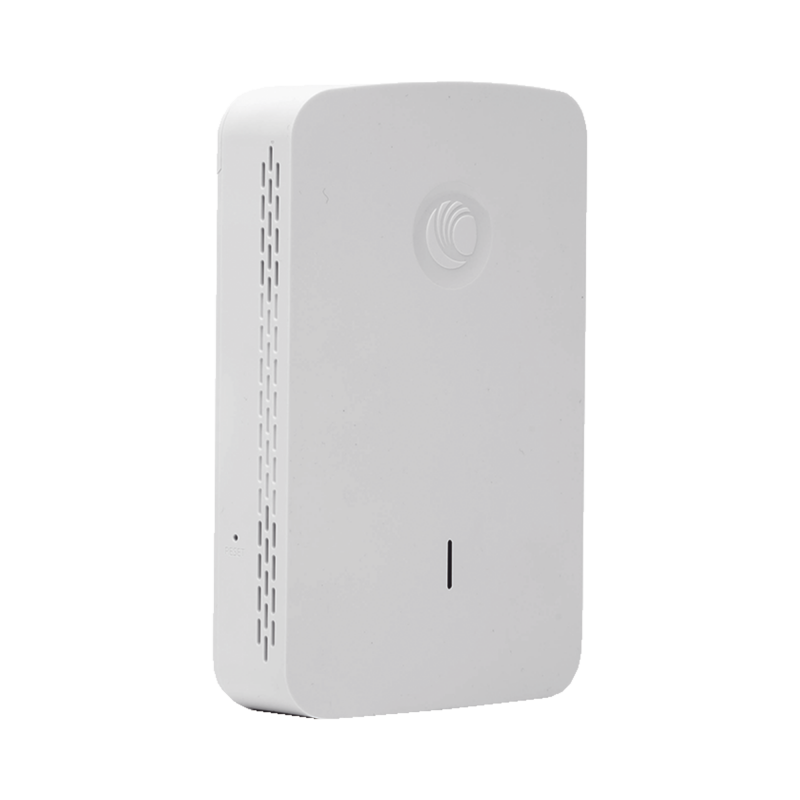 Access Point WiFi cnPilot e425H Indoor Wall Plate, doble banda, Wave 2, antena beamforming, 2 puertos de salida (1x PoE Gigabit y 1x Ethernet Gigabit)