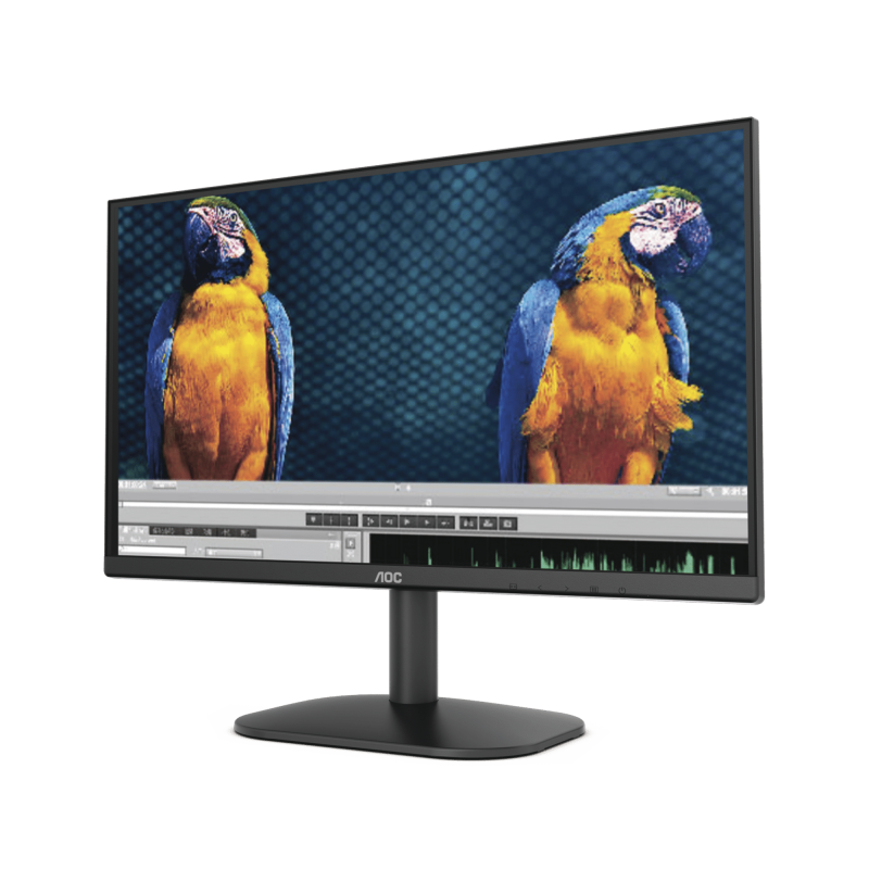 Monitor LED de 21.5” VESA, Resolución 1920 x 1080 Pixeles, Entradas de Video VGA/HDMI. Panel VA Backlight LED. Aspecto