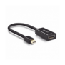 Convertidor Mini Display Port a HDMI / 4K@30Hz / Blindaje interno múltiple /  Carcasa ABS / Longitud de 25