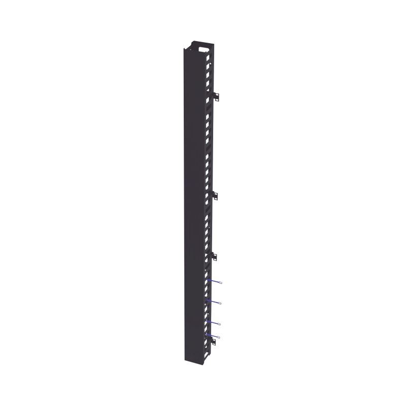 Kit Organizador Vertical de Cable Sencillo para Rack Abierto de 42 Unidades para EIQR3242 y