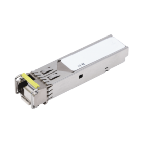Transceptor WDM mini-Gbic SFP 1G LC TX:1310nm RX:1550 para fibra Mono Modo 10 Km, Requiere