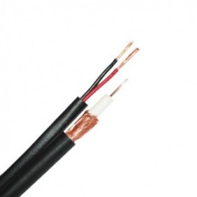 Cable RG6 con 2 Cables...
