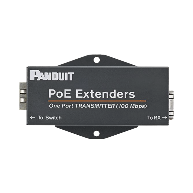 Transmisor PoE/PoE+ Para Uso con Receptor POEXRX1, Hasta 610 Metros (2000 ft) con Cable Cat5e o Cat6,