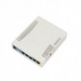 RouterBoard, 5 Puertos Fast, 1 Puerto USB, WiFi 2.4 GHz 802.11 b/g/n, Gran Cobertura con Antena 2.5 dbi, hasta 1 Watt de