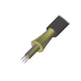 Cable de Fibra Óptica de 6 hilos, Interior/Exterior, Tight Buffer, No Conductiva (Dieléctrica), LS0H, Multimodo OM4 50/125