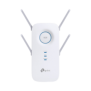 Repetidor / Extensor de Cobertura WiFi AC, 2600 Mbps, doble banda 2.4 GHz y 5 GHz, con 1 puerto 10/100/1000 Mbps, 4 antenas externas