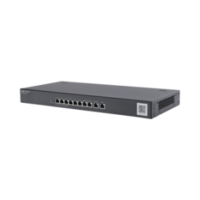 Router administrable , 6 puertos LAN  y 3 puertos LAN/WAN gigabit y 1 Puerto WAN gigabit, hasta 300