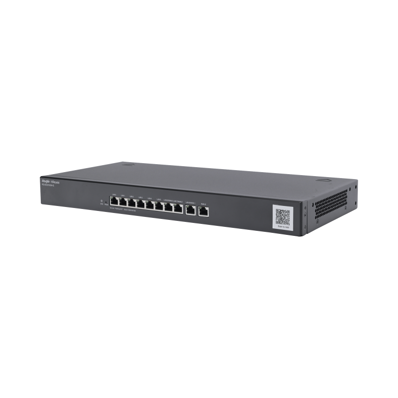 Router Balanceador con Función SD-WAN, 6 puertos LAN  y 3 puertos LAN/WAN gigabit y 1 Puerto WAN gigabit, hasta 350 clientes con desempeño de hasta 1.5 Gbps