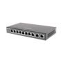 Router Balanceador Administrable , 6 puertos LAN  y 2 puertos LAN/WAN POE+ af/at gigabit hasta 110w, 1 puertos LAN/WAN gigabit y 1 Puerto WAN gigabit, hasta 350 clientes con desempeño de 1.5 Gbps asimétricos