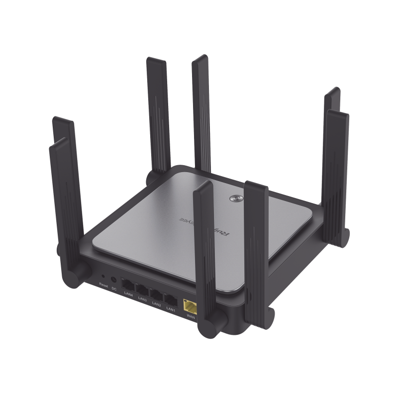 Home Router inalámbrico MESH WI-FI 6 4x4 doble banda 1 puerto WAN Gigabit y 4 puertos LAN Gigabit