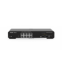 Switch Administrable PoE Capa 2, con 8 puertos Gigabit PoE 802.3af/at + 2 SFP para fibra 1Gb, gestión gratuita desde la nube, 125w