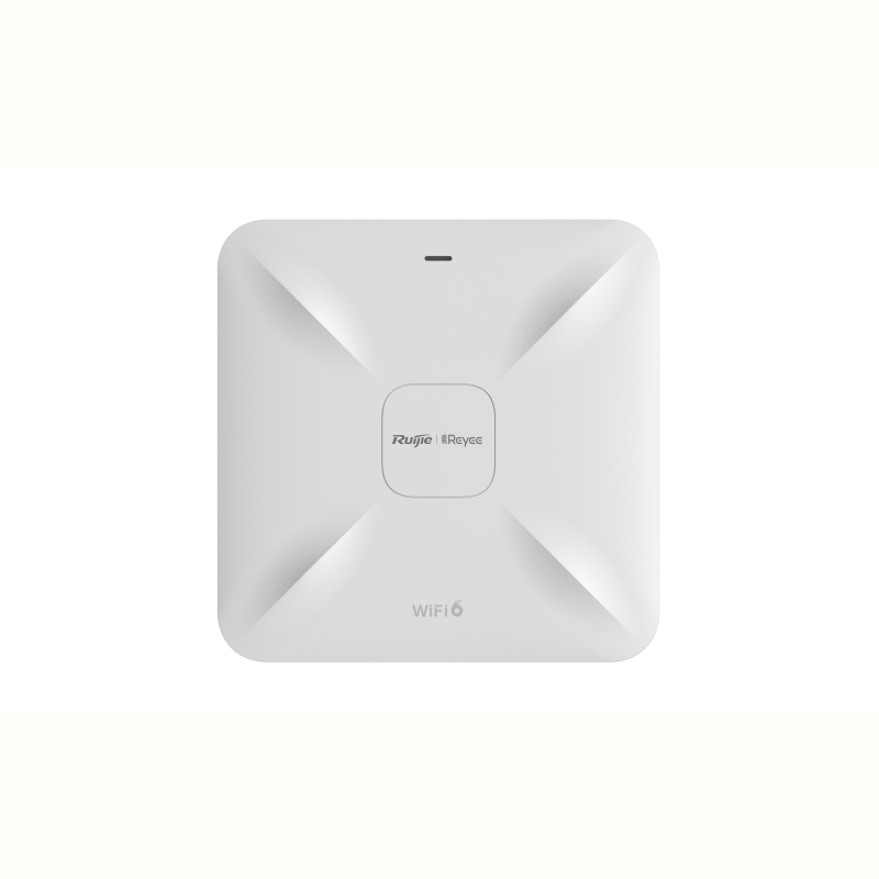 Punto de Acceso Wi-Fi 6 para Interior, se Instala en Techo o Pared, hasta 512 Usuarios y 3.2 Gbps, Doble Banda 802.11ax MU-MIMO 4x4