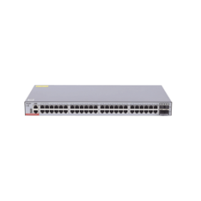 Switch Administrable Capa 3 con 48 puertos Gigabit + 4 SFP+ para fibra 10Gb, gestión gratuita desde la nube.