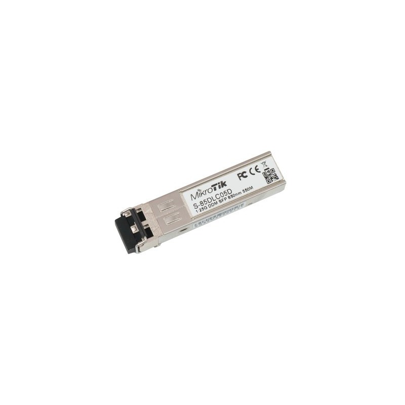 Transceptor MiniGbic SFP 1.25G LC Duplex para fibra Multi Modo 550mts