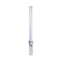 Antena Omnidireccional en 2.4 GHz, Rango de Frecuencias (2.3 - 2.5 GHz), Ganancia de 10 dBi, Doble Polaridad MIMO 2x2, Incluye Jumpers