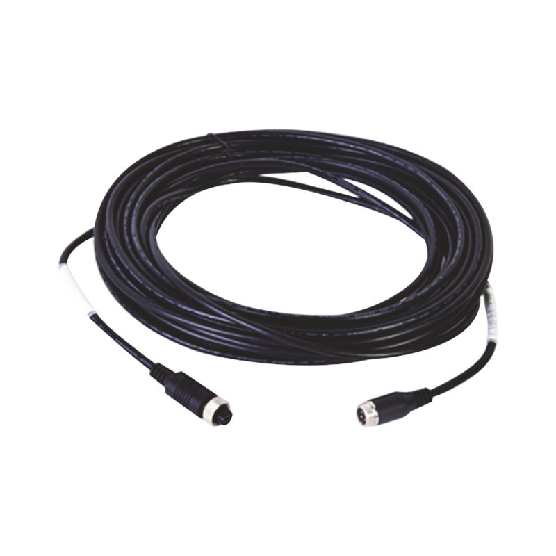 Cable Extensor de Vídeo y Audio de 14 Metros / Conector Tipo Aviación / Compatible con Cámara TURBO Móvil HIKVISION