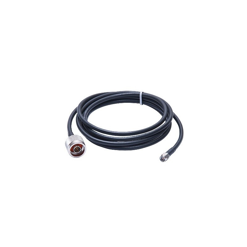 Jumper de 2 m con Cable RG-58U-SYS Conector N macho a SMA macho.