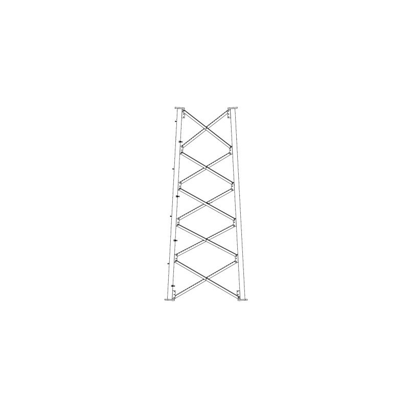 Sección 6 Base para Torre Autosoportada línea SSV (Código de Fábrica: 6N62)