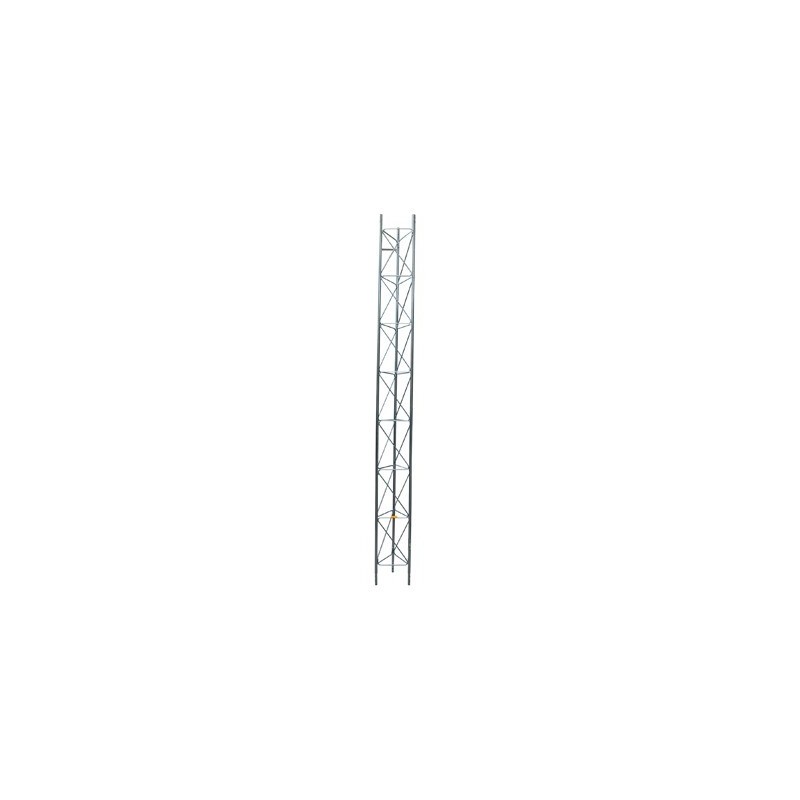 Tramo de Torre Arriostrada de 3m x 35cm, Galvanizado por Electrólisis, Hasta 45 m de Elevación. Zonas Secas.