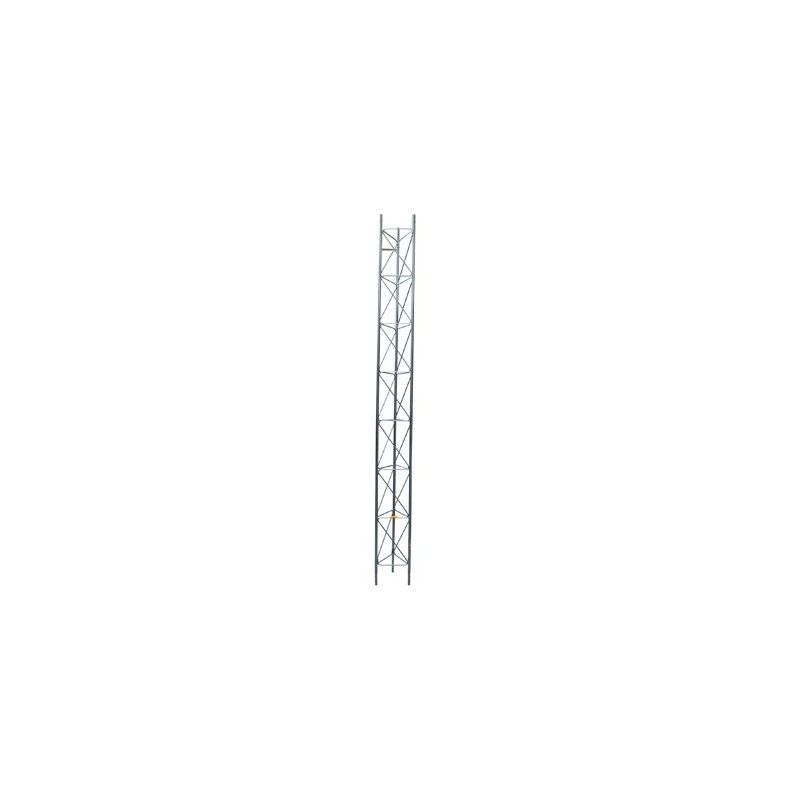 Tramo de Torre Arriostrada de 3m x 35cm, Galvanizado por Electrólisis, Hasta 45 m de Elevación. Zonas