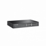 Switch Gigabit no administrable de 16 puertos 10/100/1000 Mbps para escritorio/rack