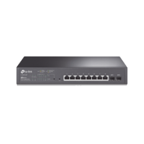 Switch PoE JetStream SDN Administrable 8 puertos 10/100/1000 Mbps + 2 puertos SFP, 8 puertos PoE, 150W, administración