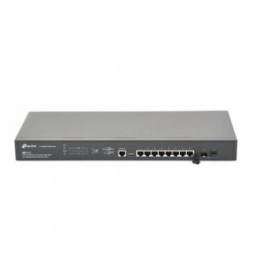 Switch PoE+ JetStream SDN Administrable 8 puertos 100/1000/2500 Mbps + 2 puertos SFP+, 8 puertos PoE+, 240W, administración