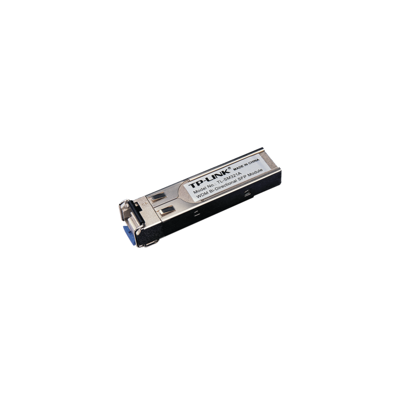 Transceptor mini-GBIC / SFP WDM Bi-Direccional / Monomodo 1GBase / Distancia 10 KM / Conector LC / (Necesita el modelo TL-SM321B para enlazar)