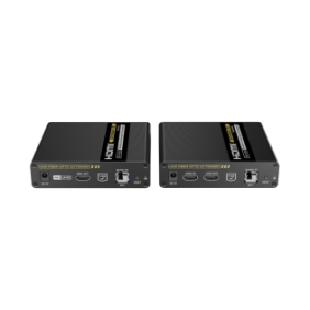 Kit Extensor HDMI por FIBRA ÓPTICA 10G a 40 Km / Resolución 4K@60Hz/ Monomodo (SMF) / IPCOLOR PIXEL / Cero Latencia/ Sin
