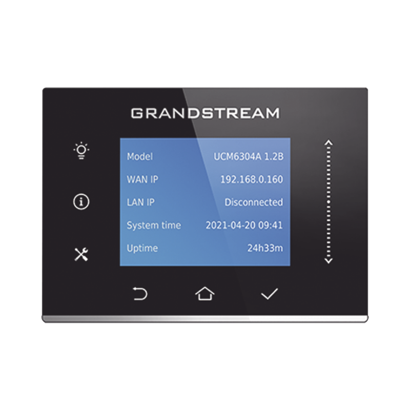 Conmutador IP-PBX para hasta 1000 usuarios y 150 llamadas simultaneas, 4FXO, 4FXS, solución para PyMEs