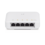 Switch UniFi FLEX de 5 puertos para semi-exterior IP55 (1 x PoE de entrada 802.3af/at/bt y 4 puertos PoE de salida 802.3af)